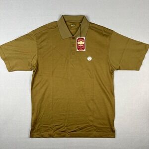 Red Jacket Drybrid Polo Shirt‎ Mens Medium Traverse City Country Club Golf NWT